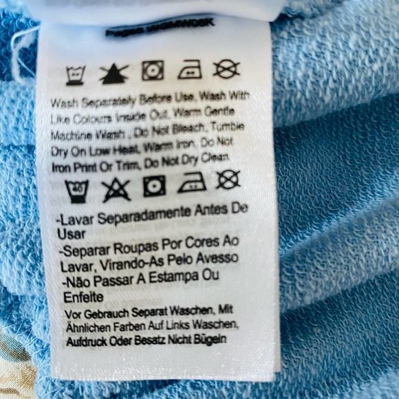 Cotton On Womens Baby Blue High Waist Comfy Elastic Summer Sweat Shorts - Picture 7 of 8